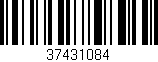 Código de barras (EAN, GTIN, SKU, ISBN): '37431084'