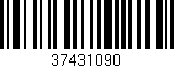 Código de barras (EAN, GTIN, SKU, ISBN): '37431090'
