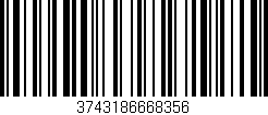 Código de barras (EAN, GTIN, SKU, ISBN): '3743186668356'