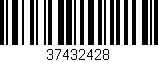 Código de barras (EAN, GTIN, SKU, ISBN): '37432428'