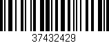 Código de barras (EAN, GTIN, SKU, ISBN): '37432429'