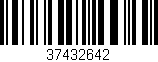 Código de barras (EAN, GTIN, SKU, ISBN): '37432642'