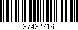 Código de barras (EAN, GTIN, SKU, ISBN): '37432716'