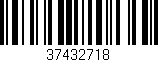 Código de barras (EAN, GTIN, SKU, ISBN): '37432718'