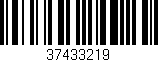 Código de barras (EAN, GTIN, SKU, ISBN): '37433219'