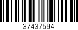 Código de barras (EAN, GTIN, SKU, ISBN): '37437594'