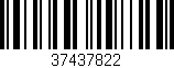 Código de barras (EAN, GTIN, SKU, ISBN): '37437822'