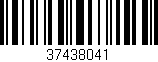 Código de barras (EAN, GTIN, SKU, ISBN): '37438041'