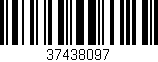Código de barras (EAN, GTIN, SKU, ISBN): '37438097'