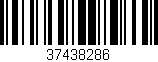 Código de barras (EAN, GTIN, SKU, ISBN): '37438286'