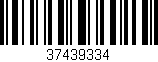 Código de barras (EAN, GTIN, SKU, ISBN): '37439334'