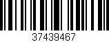 Código de barras (EAN, GTIN, SKU, ISBN): '37439467'