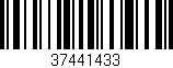 Código de barras (EAN, GTIN, SKU, ISBN): '37441433'