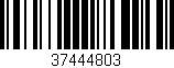 Código de barras (EAN, GTIN, SKU, ISBN): '37444803'