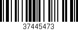 Código de barras (EAN, GTIN, SKU, ISBN): '37445473'