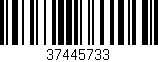 Código de barras (EAN, GTIN, SKU, ISBN): '37445733'