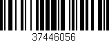 Código de barras (EAN, GTIN, SKU, ISBN): '37446056'