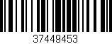 Código de barras (EAN, GTIN, SKU, ISBN): '37449453'