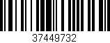 Código de barras (EAN, GTIN, SKU, ISBN): '37449732'