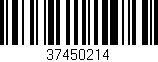 Código de barras (EAN, GTIN, SKU, ISBN): '37450214'