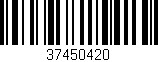 Código de barras (EAN, GTIN, SKU, ISBN): '37450420'