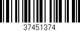 Código de barras (EAN, GTIN, SKU, ISBN): '37451374'