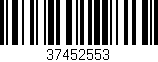 Código de barras (EAN, GTIN, SKU, ISBN): '37452553'