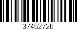 Código de barras (EAN, GTIN, SKU, ISBN): '37452726'