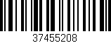 Código de barras (EAN, GTIN, SKU, ISBN): '37455208'