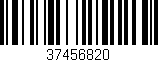 Código de barras (EAN, GTIN, SKU, ISBN): '37456820'