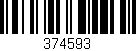 Código de barras (EAN, GTIN, SKU, ISBN): '374593'