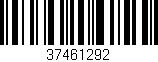 Código de barras (EAN, GTIN, SKU, ISBN): '37461292'