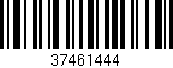 Código de barras (EAN, GTIN, SKU, ISBN): '37461444'