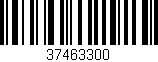 Código de barras (EAN, GTIN, SKU, ISBN): '37463300'