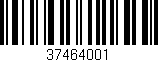 Código de barras (EAN, GTIN, SKU, ISBN): '37464001'