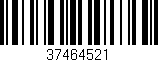 Código de barras (EAN, GTIN, SKU, ISBN): '37464521'