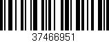 Código de barras (EAN, GTIN, SKU, ISBN): '37466951'
