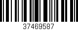 Código de barras (EAN, GTIN, SKU, ISBN): '37469587'