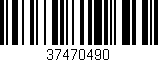 Código de barras (EAN, GTIN, SKU, ISBN): '37470490'