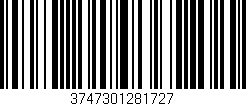 Código de barras (EAN, GTIN, SKU, ISBN): '3747301281727'