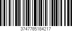 Código de barras (EAN, GTIN, SKU, ISBN): '3747785184217'