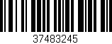 Código de barras (EAN, GTIN, SKU, ISBN): '37483245'