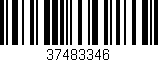 Código de barras (EAN, GTIN, SKU, ISBN): '37483346'