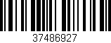Código de barras (EAN, GTIN, SKU, ISBN): '37486927'