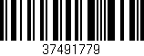 Código de barras (EAN, GTIN, SKU, ISBN): '37491779'
