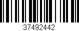 Código de barras (EAN, GTIN, SKU, ISBN): '37492442'