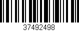 Código de barras (EAN, GTIN, SKU, ISBN): '37492498'