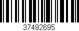 Código de barras (EAN, GTIN, SKU, ISBN): '37492695'