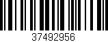 Código de barras (EAN, GTIN, SKU, ISBN): '37492956'