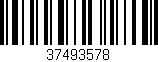 Código de barras (EAN, GTIN, SKU, ISBN): '37493578'